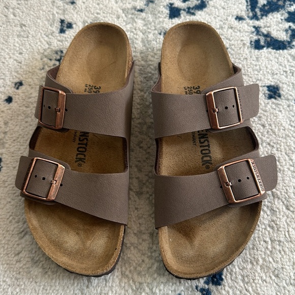 Birkenstock Shoes - Birkenstock Arizona Mocha Slip on Sandals Size 39 / US 8-8.5